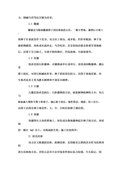 大学生林业局实习报告