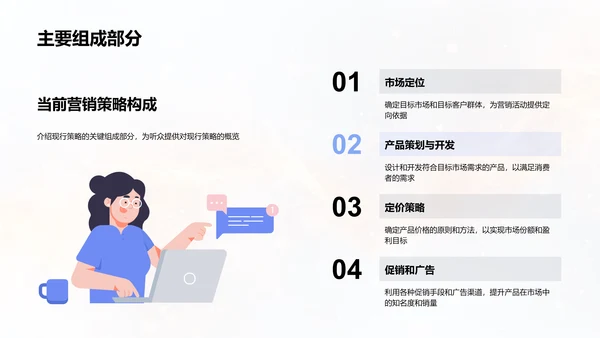营销策略优化报告PPT模板