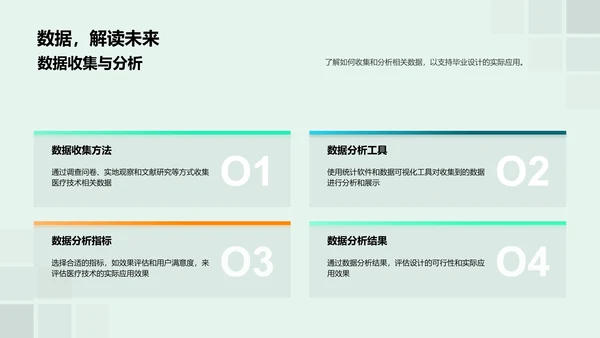 医学设计开题报告PPT模板