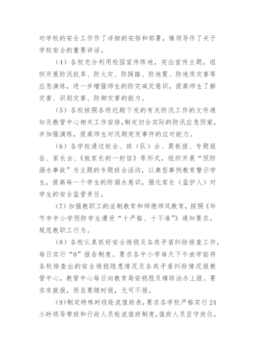 学校春季学期安全工作总结.docx