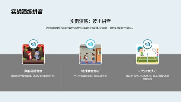 拼音知识掌握PPT模板