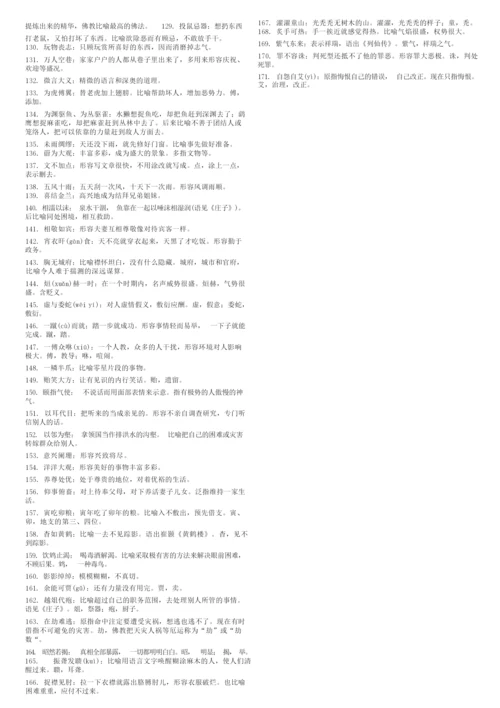 成语560个-高考易错成语大全名师优质资料.docx