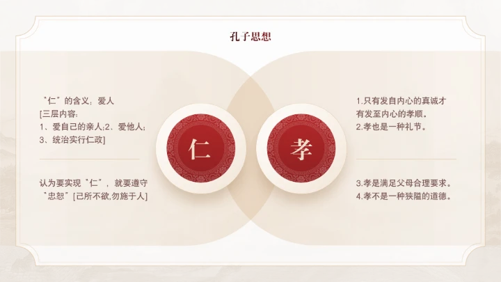 中国风历史人物介绍国学文化孔子介绍