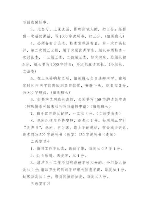 高中班级公约.docx