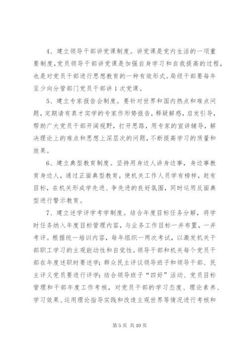 机关“建学习型党组织、做学习型党员”活动实施方案.docx