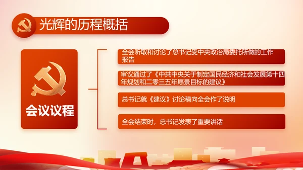 大气党风廉政建设工作总结动态PPT