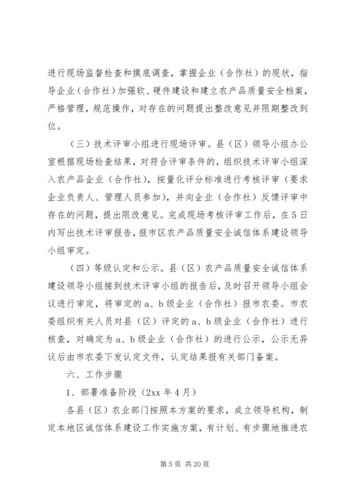 诚信体系建设方案(万能) (3).docx