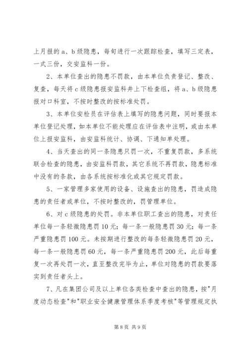 煤矿隐患排查计划 (2).docx