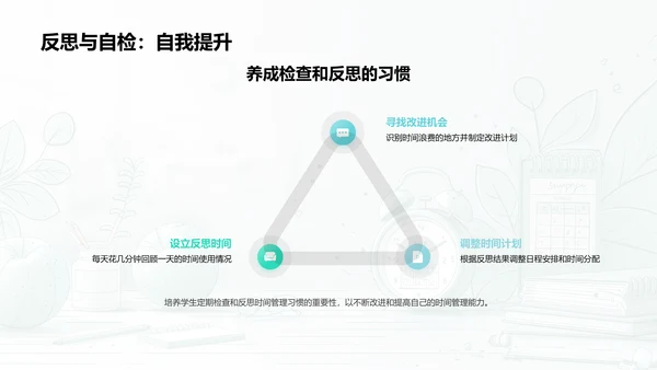 学生时间管理培训PPT模板