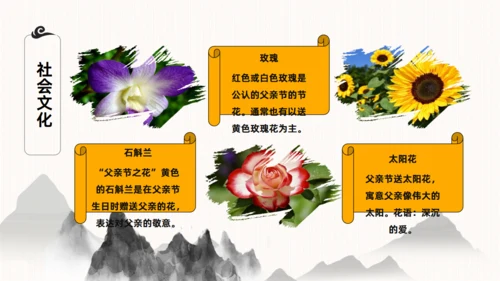 感恩父亲节，父爱如山！背景通用PPT模板