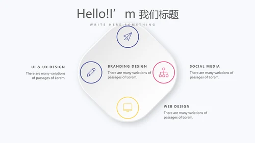 炫彩时尚公司产品介绍宣传通用PPT动态模板