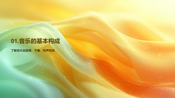 音乐创作教学PPT模板