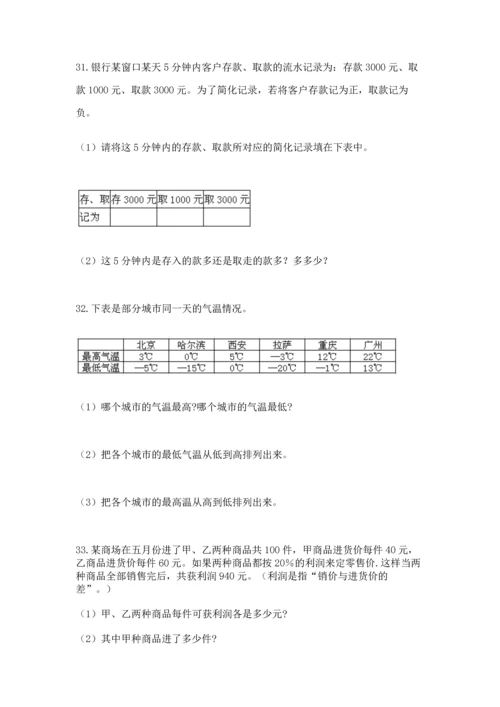 六年级小升初数学解决问题50道【必考】.docx