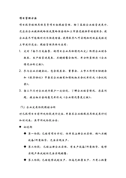 投行综合项目管理作业流程.docx