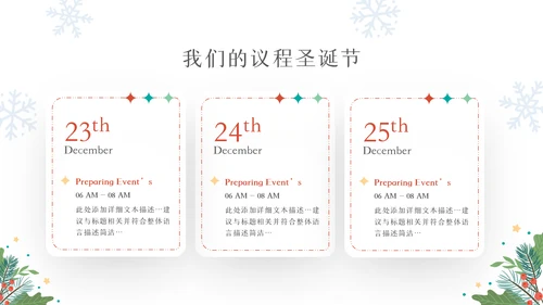 2022圣诞节介绍组织活动策划方案PPT