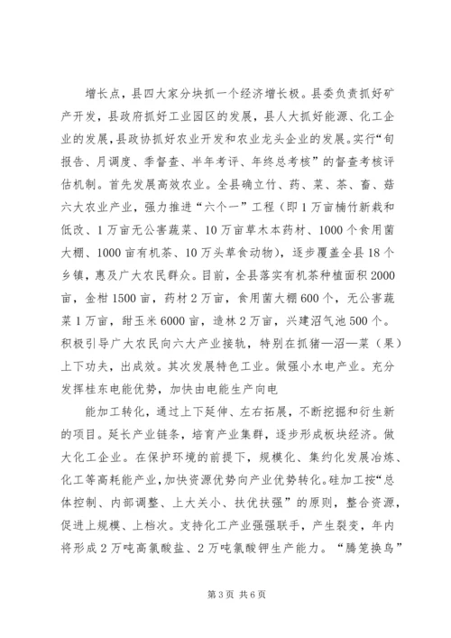 汇报：全力抓好“三业”推进新农村建设.docx