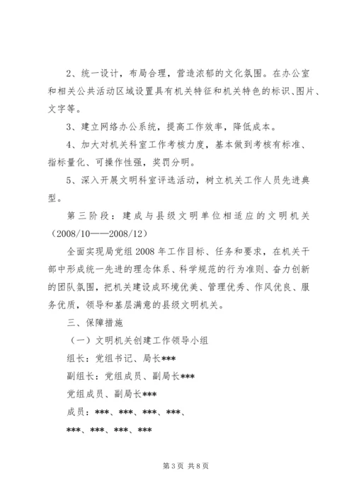 关于深化文明机关创建活动的实施意见.docx