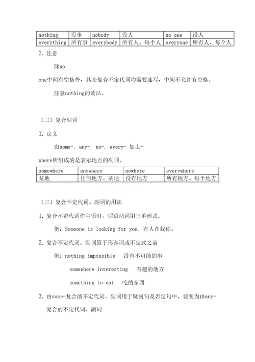 新概念英语第一册课语法点总结