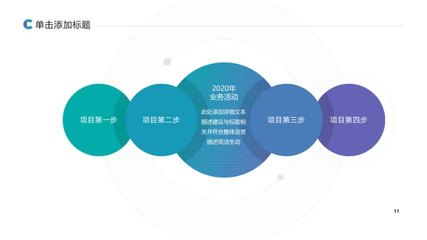 高逼格创意企业宣传公司简介商务PPT模板