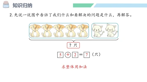 新人教版数学一年级上册5.21 整理和复习课件（55张PPT)