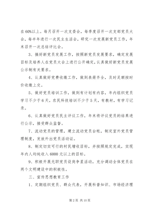 村党支部党建工作计划范文 (2).docx