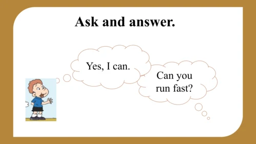 Module 5 Unit 1 Can you ran fast?  课件(共33张PPT)