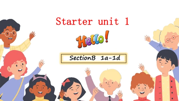 Starter Unit 1 Section B 1a-1d语言运用教学课件（新人教七上Unit1 