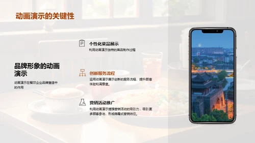 餐饮行业动画创新