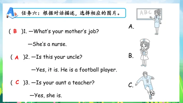 Unit 6 Meet my family 复习课件（单词+句型+语法+语音+阅读指导）（共100张