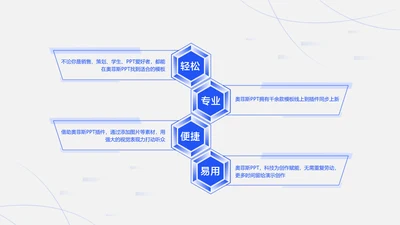 简约风并列关系4项PPT