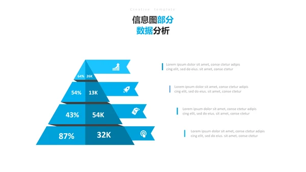 蓝色创意简洁设计公司简介商务PPT模板