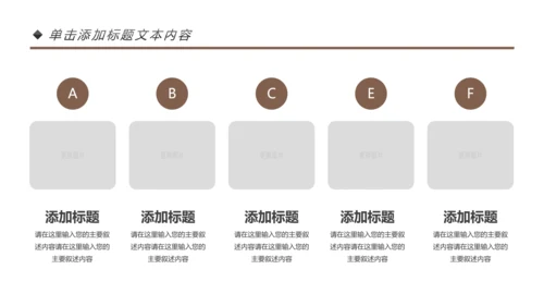 简约咖啡主题动态PPT模板