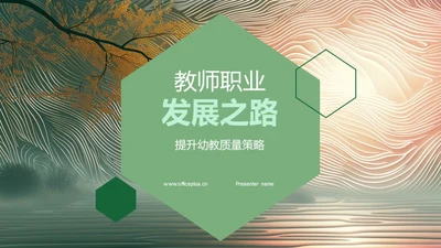 教师职业发展之路