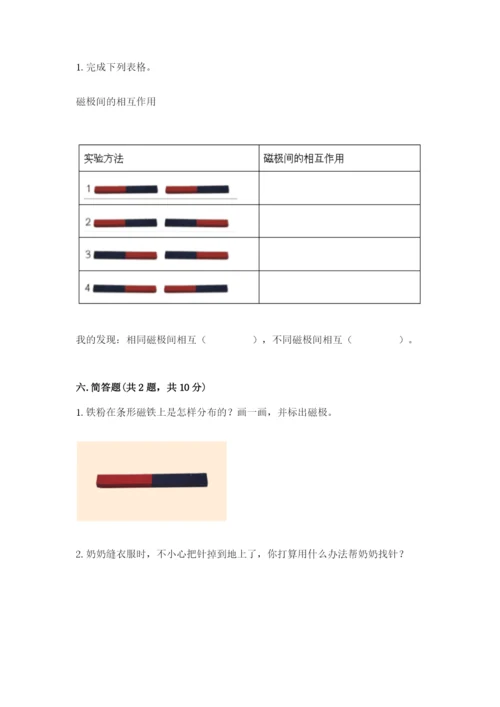 教科版二年级下册科学知识点期末测试卷附答案（达标题）.docx