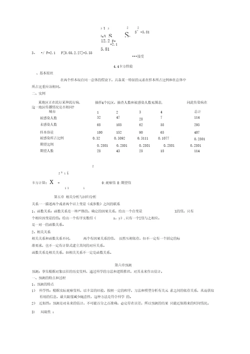 管理定量分析整理