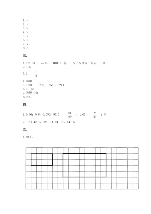 成都外国语学校小升初数学试卷附答案【培优a卷】.docx