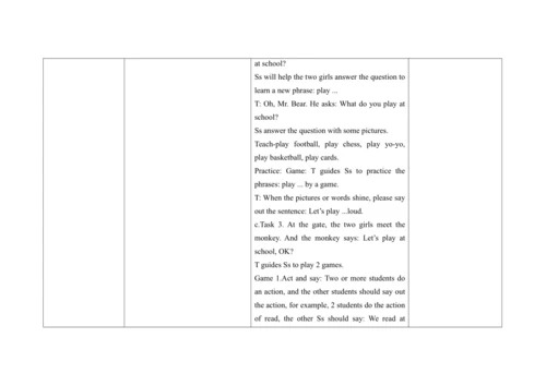2 A Unit 6   B Fun time & Rhyme time单元整体教学设计