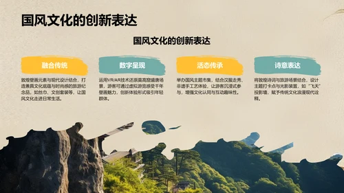 敦煌旅游攻略PPT模板