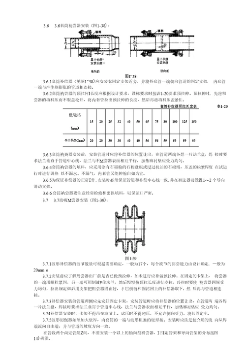 精品室内蒸汽管道及附属装置安装工艺标准