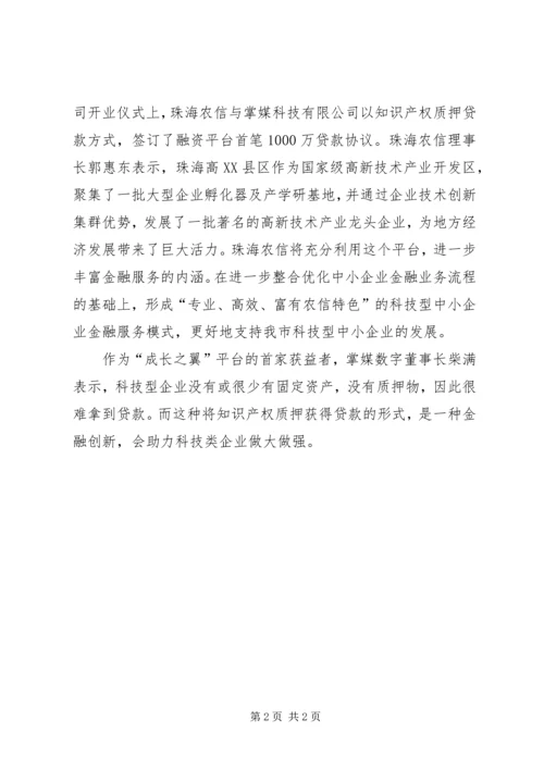 信和大金融：新金融推动乡村振兴聚焦农业金融 (4).docx