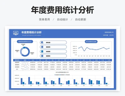 年度费用统计分析