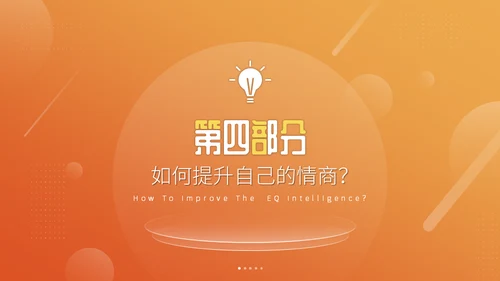 高能情商企业管理通用PPT课件