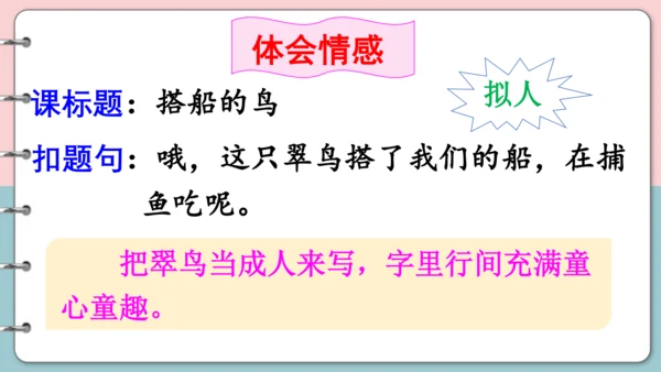第15课《搭船的鸟》（第二课时）课件