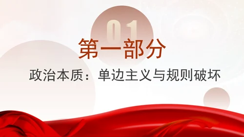 时事热点党课ppt中美关系与中美贸易分析