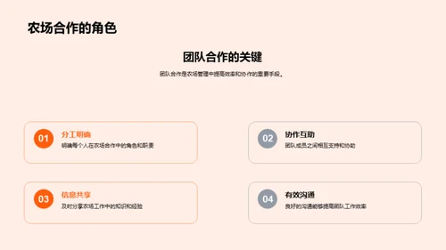 农场管理的团队协作