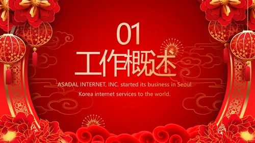 终工作总结新年计划PPT