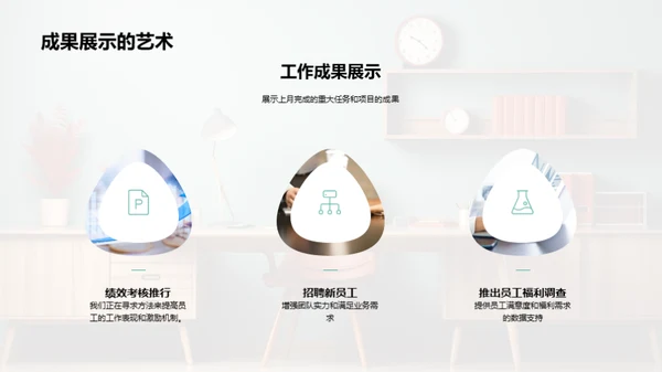 人力资源部月度总结