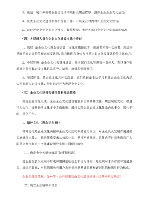 企业文化建设实施专业方案.docx