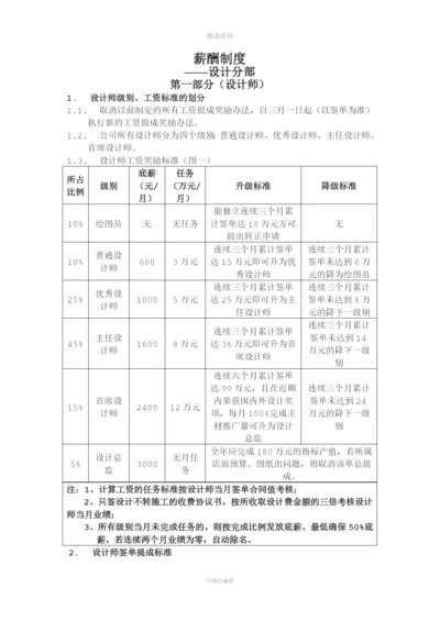 装饰公司各部门薪酬制度.docx