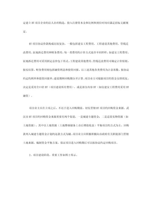 武汉市BT项目融资建设模式简介.docx